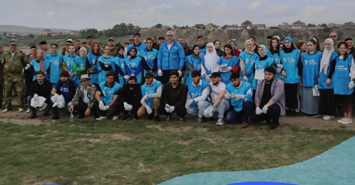 Новости Ингушетии: В Ингушетии волонтеры очистили 2 км берега реки Асса