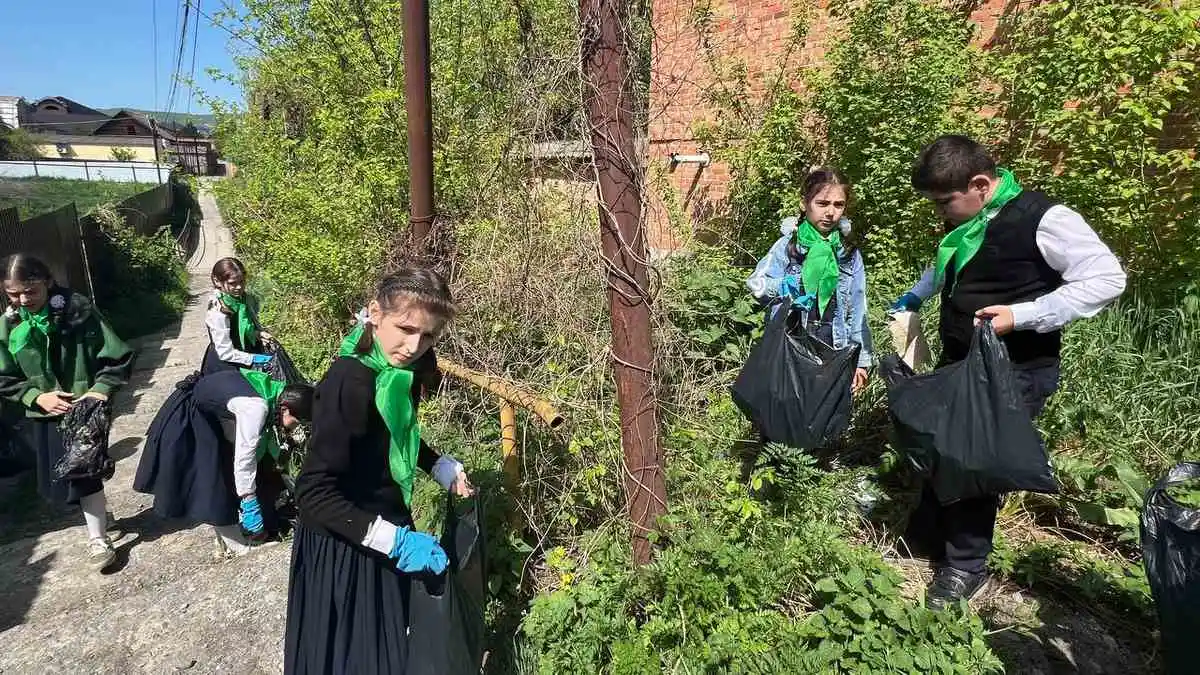 Новости Ингушетии: В Ингушетии проходит экологическая акция «Чистый город»