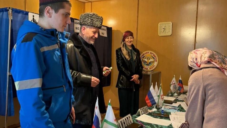 Новости Ингушетии: Жители горной Ингушетии второй день проявляют активность на выборах Президента России