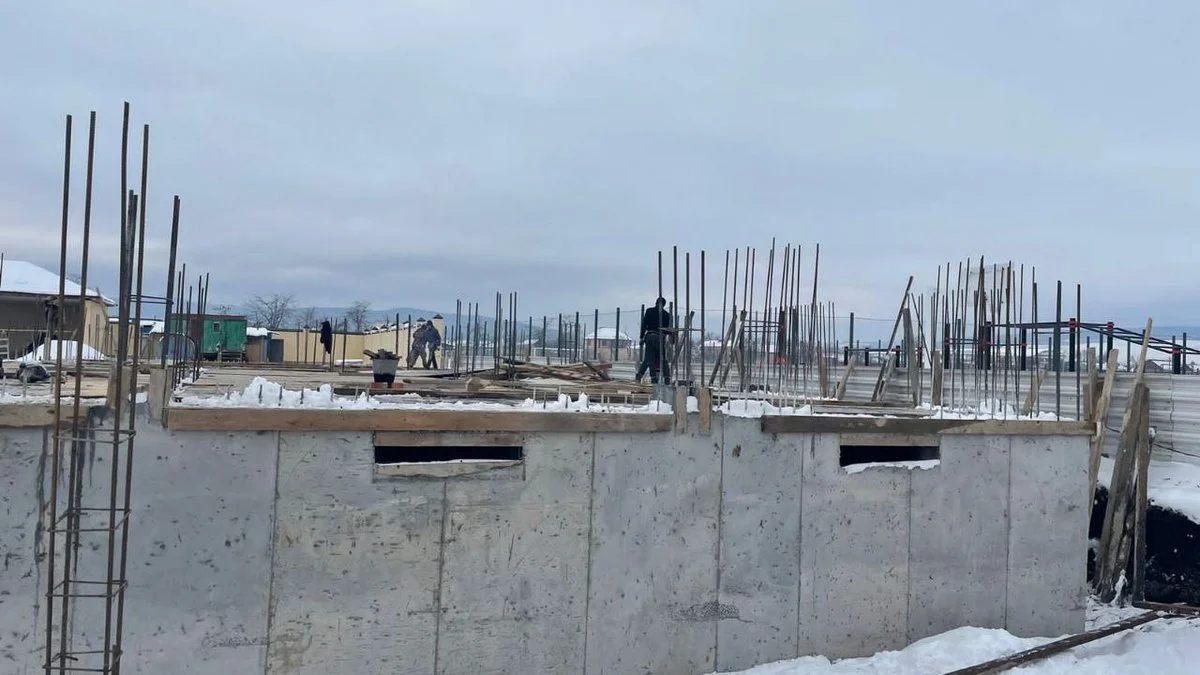 Новости Ингушетии: В селе Нестеровское продолжается строительство районной администрации