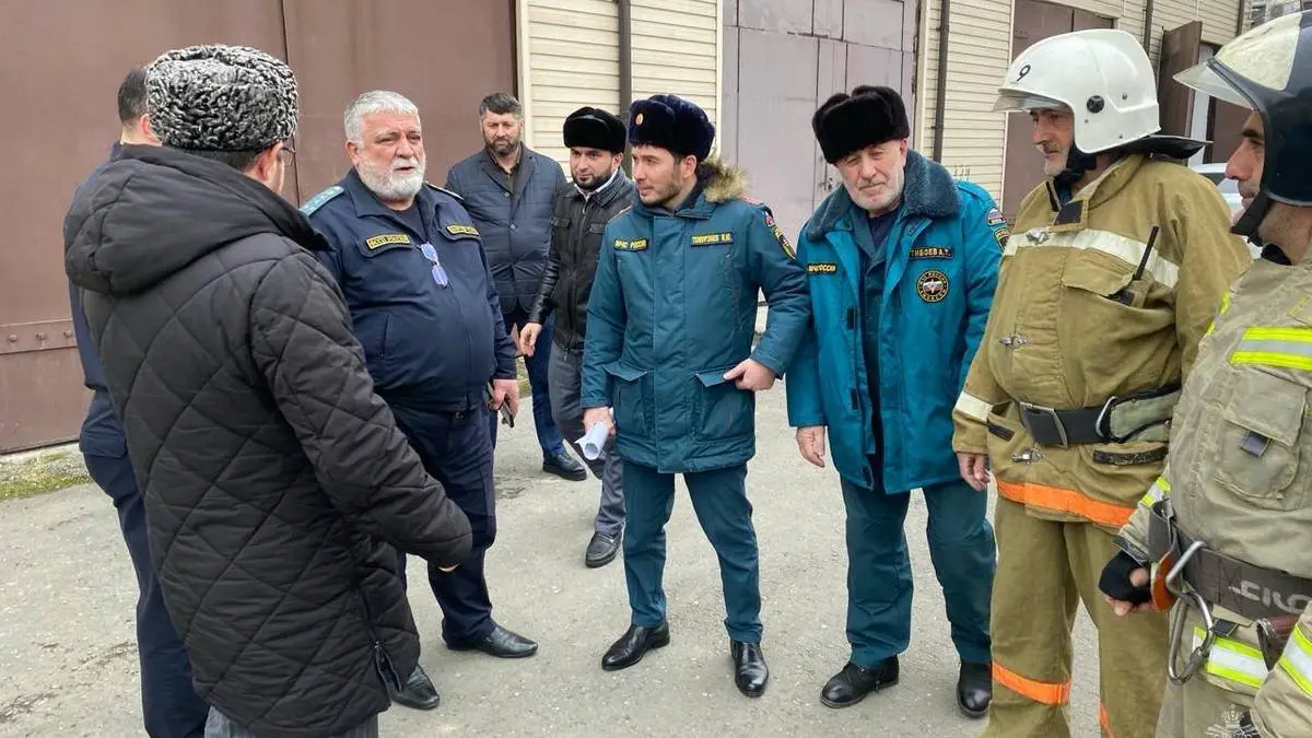 Новости Ингушетии: В Ингушетии прошли совместные учения пожарных и судебных приставов