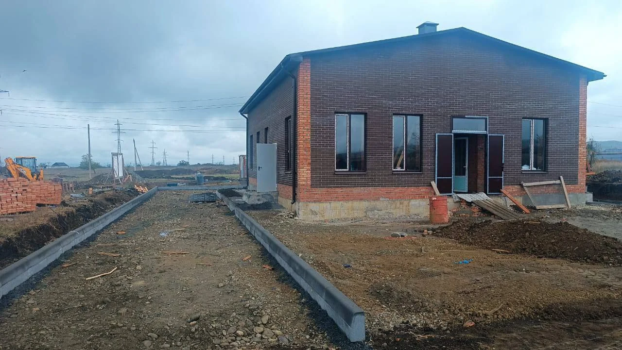Новости Ингушетии: В сельском поселении Южном строится новый фельдшерско-акушерский пункт