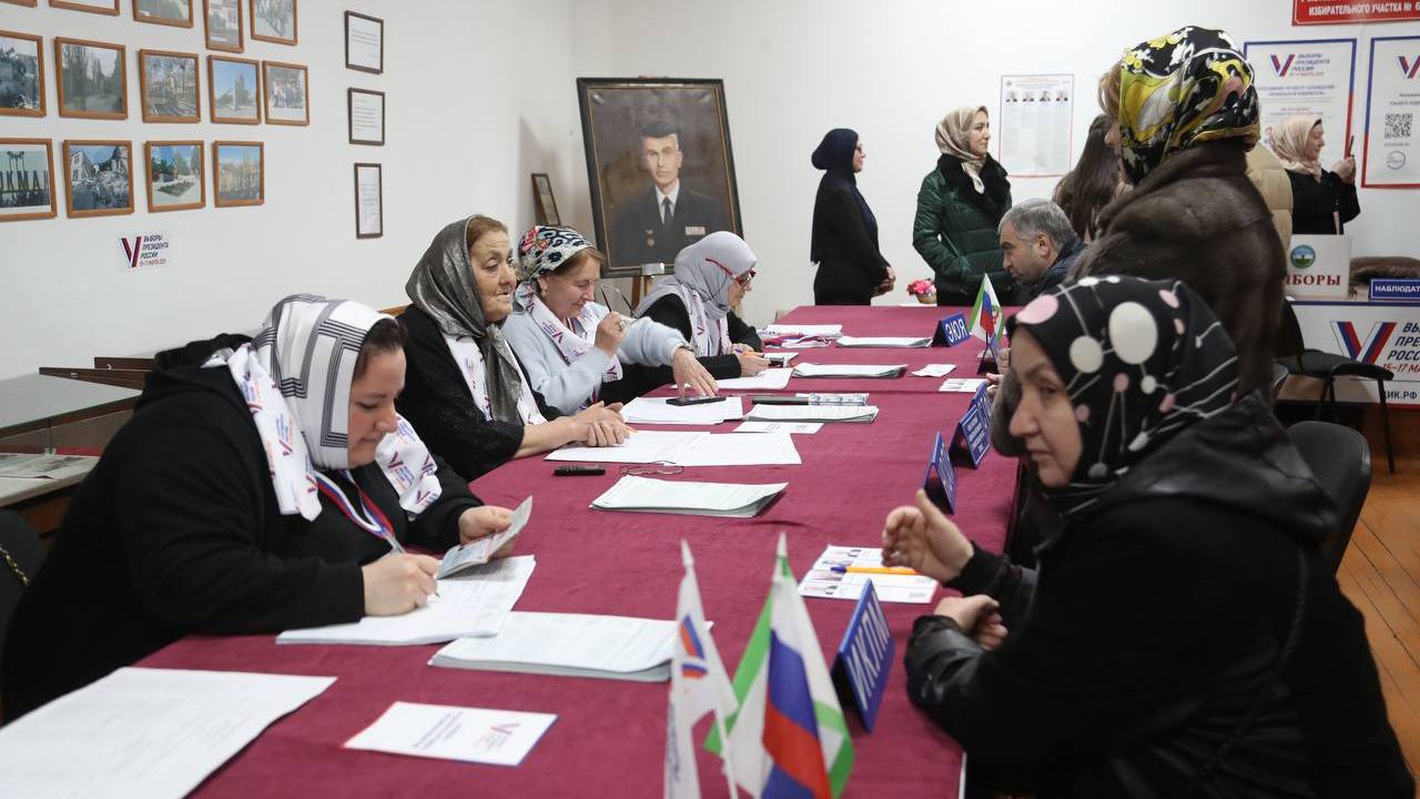 Новости Ингушетии: Процесс голосования в Ингушетии второй день проходит без нарушений