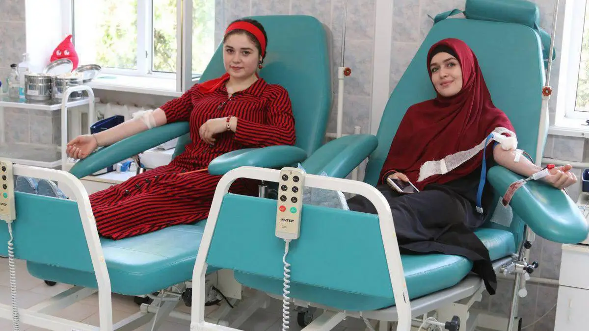 Новости Ингушетии: В 2023 году в Ингушетии доноры сдали около 1 700 литров крови