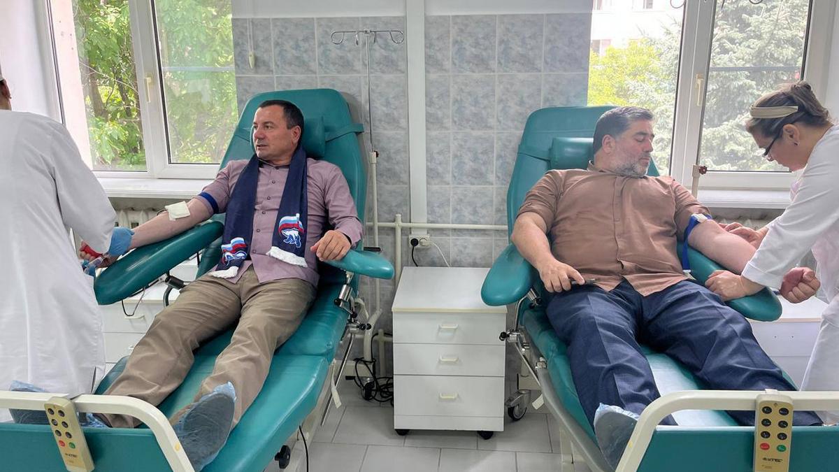 Новости Ингушетии: Единороссы Ингушетии сдали кровь для оперативной помощи больным людям