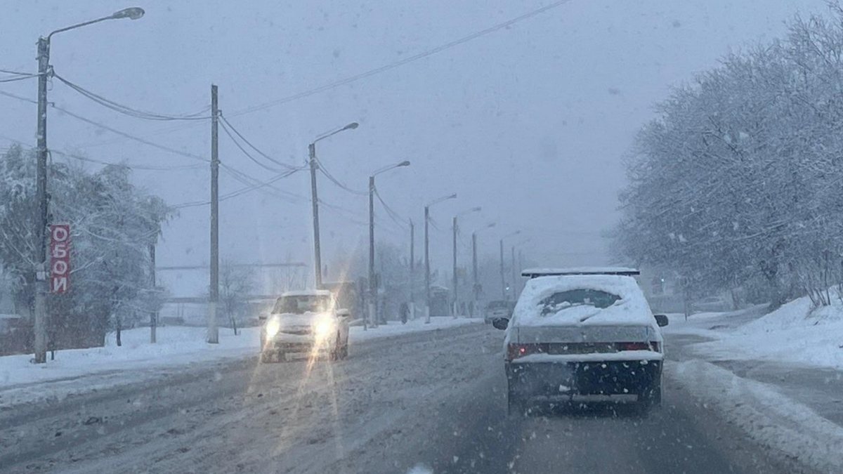 Новости Ингушетии: Снегопад напомнил водителям Ингушетии об особой осторожности