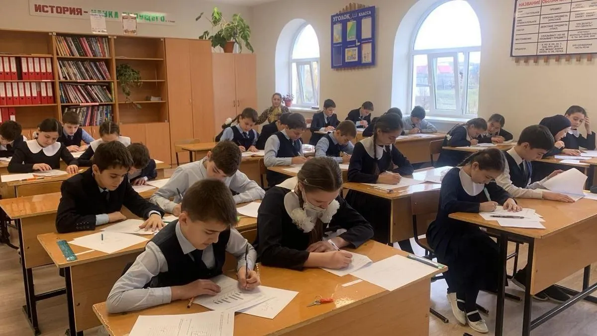 Новости Ингушетии: Школьники Ингушетии сдают Всероссийские проверочные работы