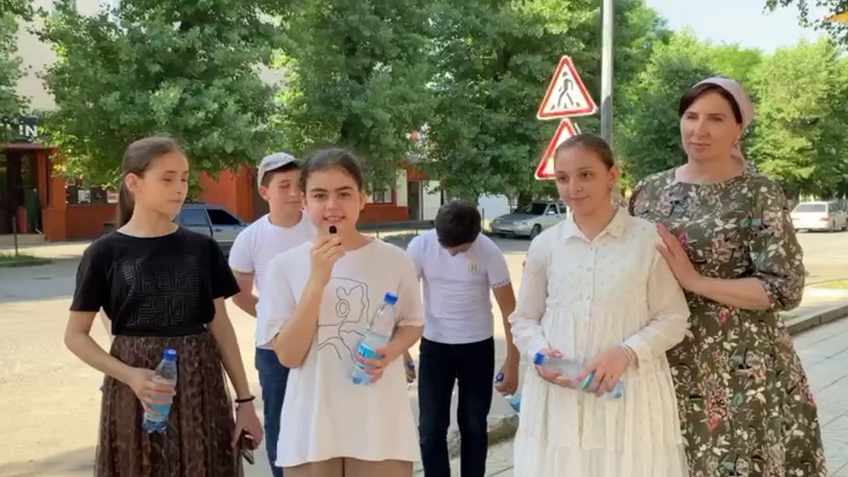 Новости Ингушетии: Школьники Ингушетии организовали акцию «Вода - источник жизни»