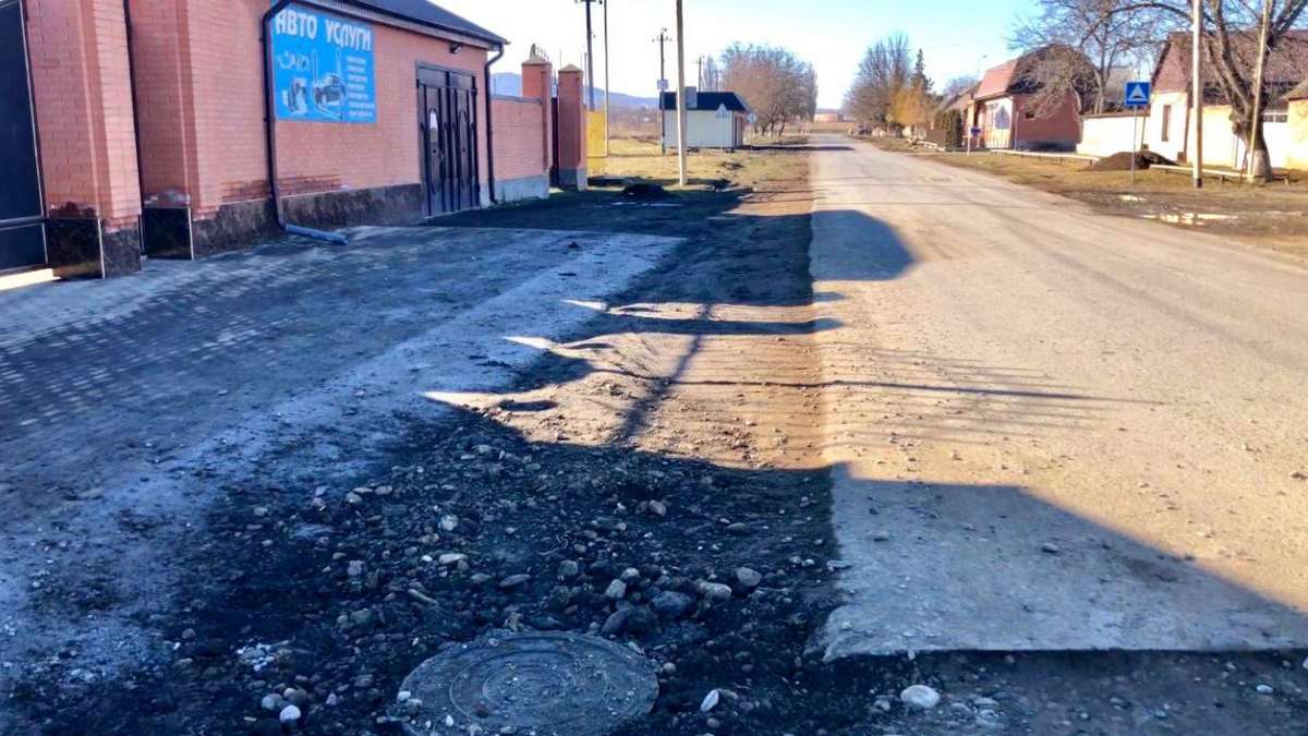 В Малгобеке подключили улицу к центральному коллектору