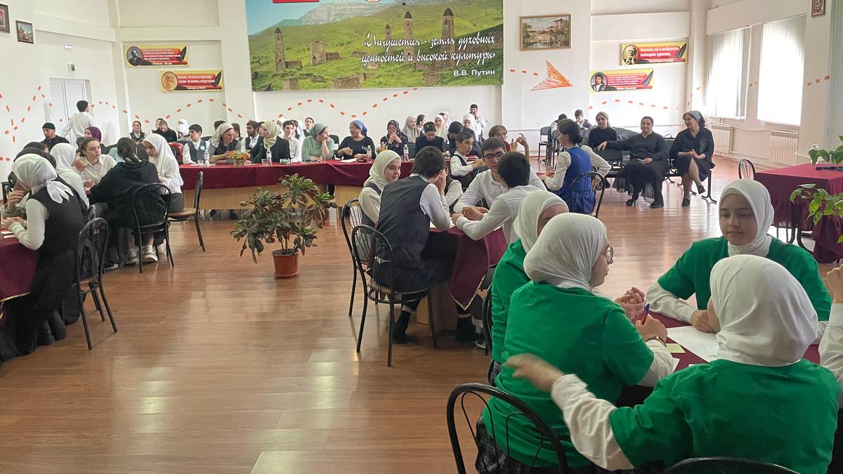 Новости Ингушетии: В Ингушетии  среди  школ Малгобека прошла интеллектуальная викторина