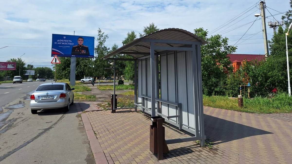 Новости Ингушетии: В Назрани Ингушетии начали обновлять городские остановки