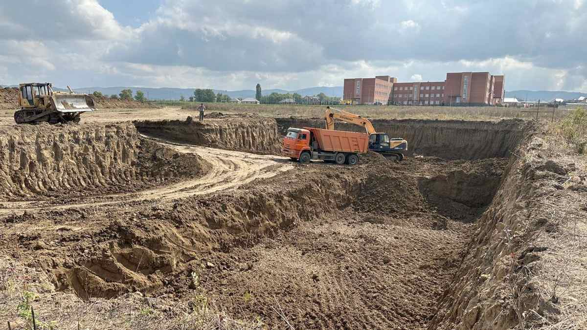 В Али-Юрте Ингушетии строят новое медучреждение