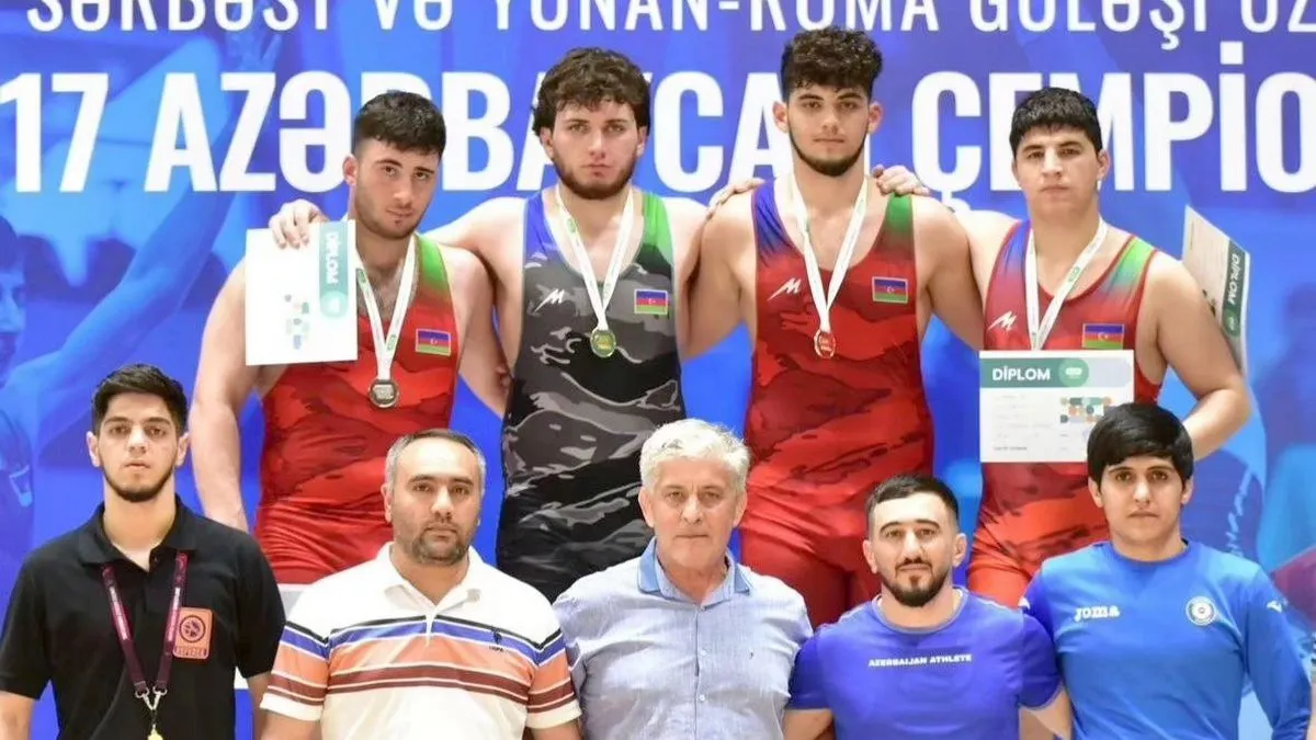 Новости Ингушетии: Борец из Ингушетии - чемпион Первенства Азербайджана U 17