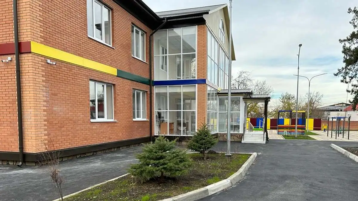 Новости Ингушетии: В Ингушетии возвели новый корпус для старого детского сада «Радуга»