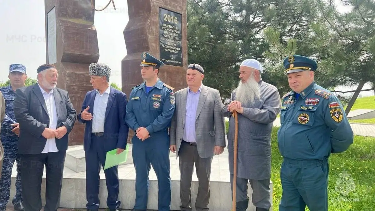 Новости Ингушетии: Представители МЧС Ингушетии почтили память Чернобыльской трагедии