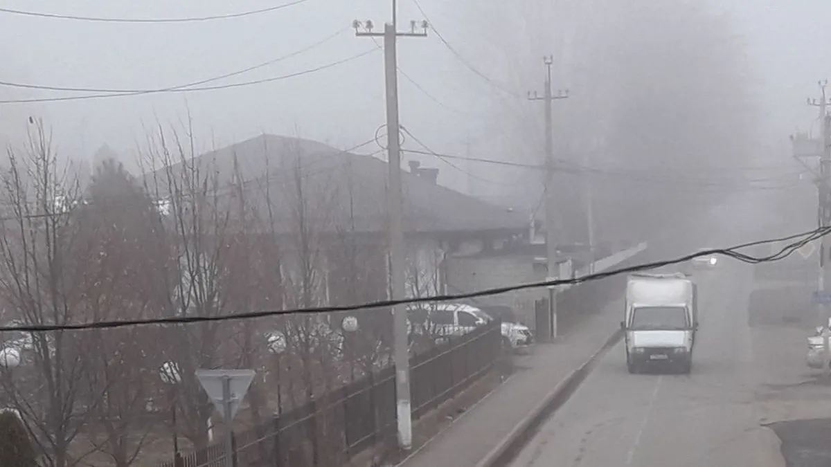 Туман стал причиной плохой видимости на дорогах Ингушетии