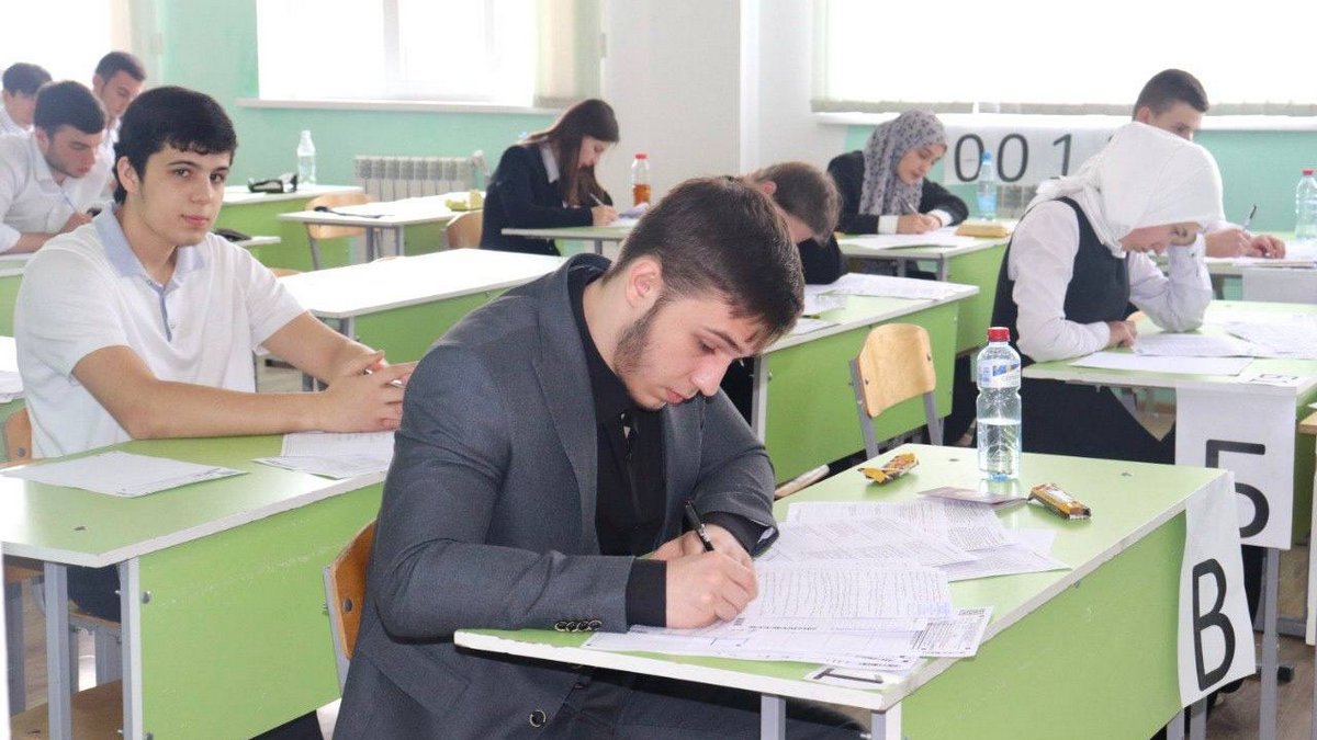 Новости Ингушетии: Школьники Ингушетии сдают ОГЭ по трем предметам
