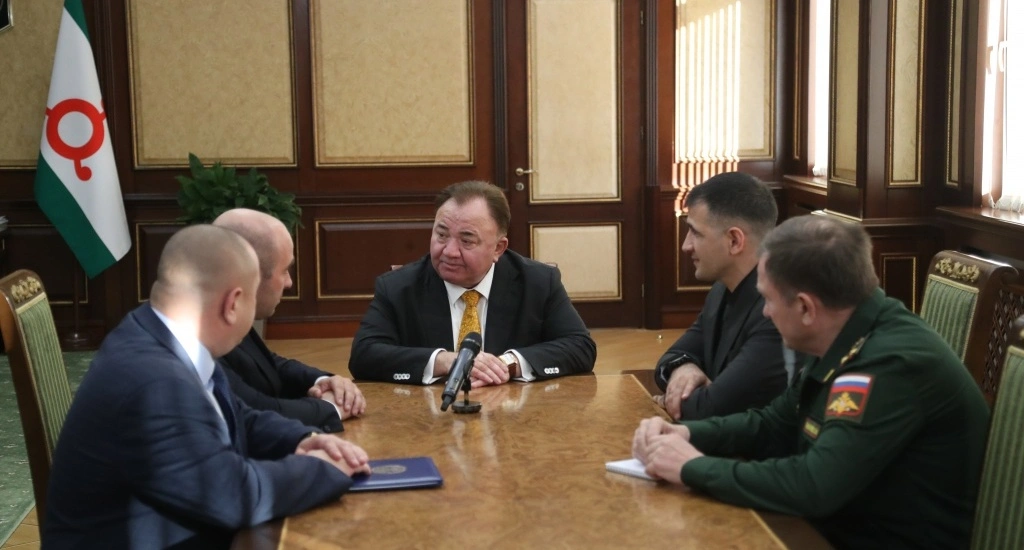 Новости Ингушетии: Махмуд-Али Калиматов встретился с героями СВО из Ингушетии