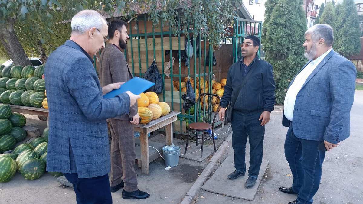 В Карабулаке Ингушетии проверили торговые точки