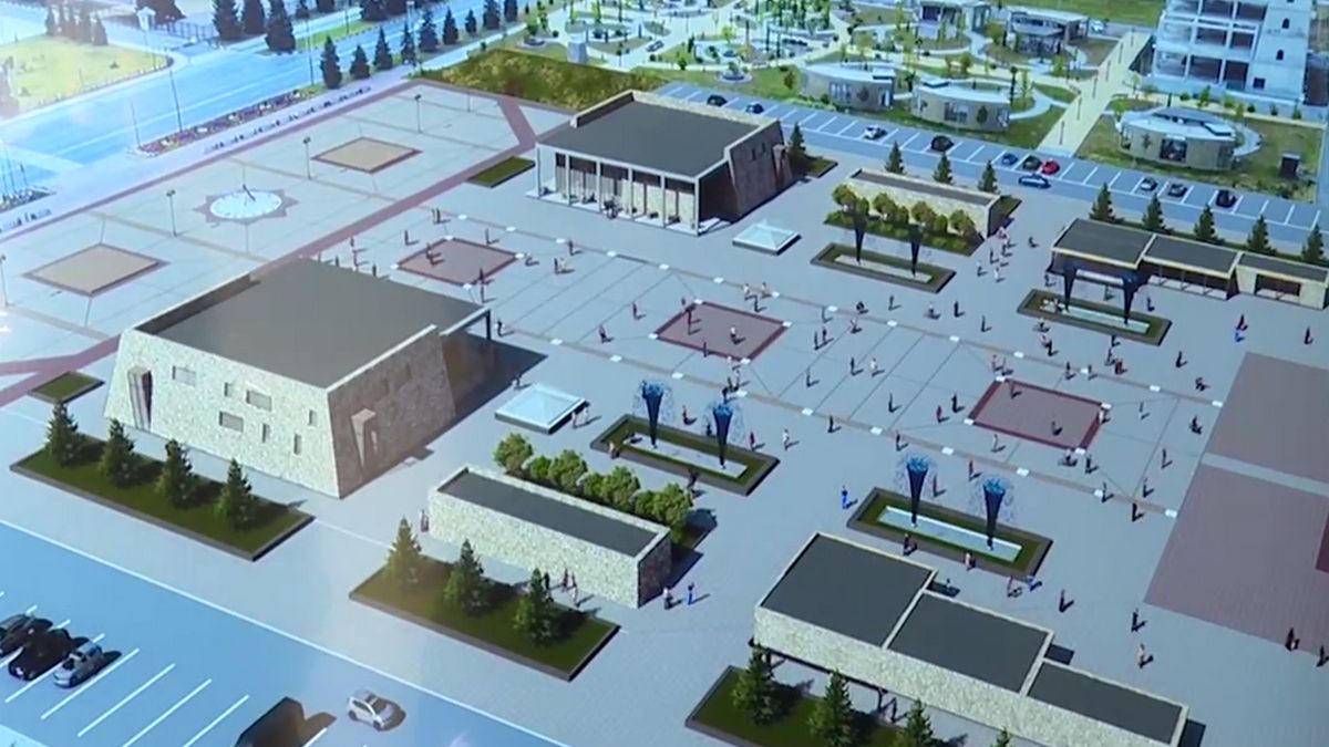 Площадь Алания в Магасе Ингушетии  станет центром отдыха жителей и гостей