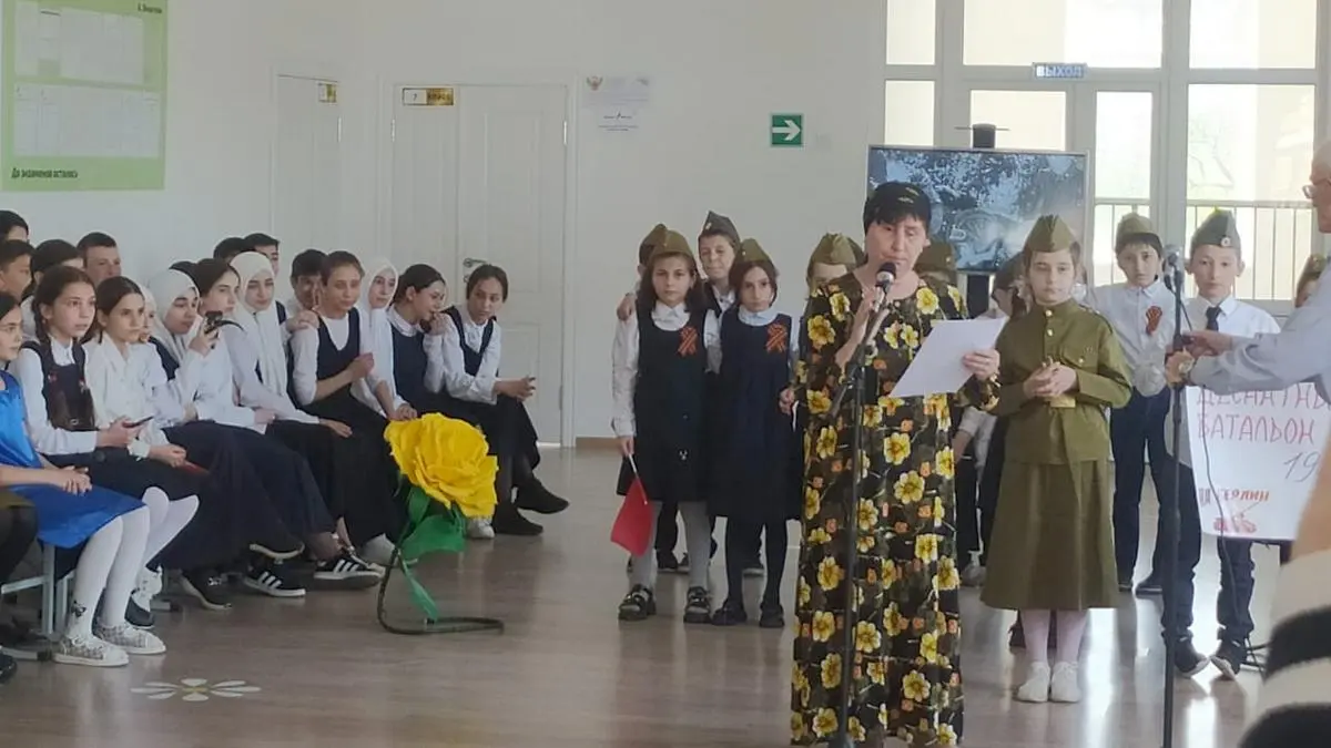 Новости Ингушетии: В Малгобекской школе-интернате прошел конкурс военно-патриотической песни