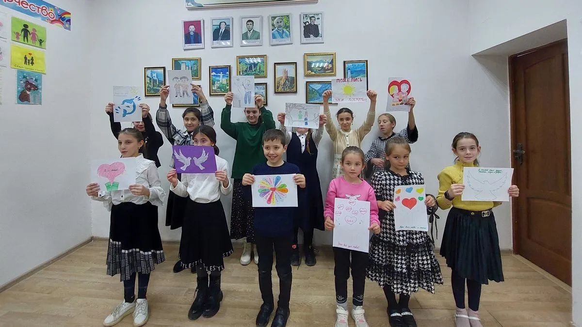 Новости Ингушетии: Дети Ингушетии подарили тепло своих сердец сверстникам из Запорожья
