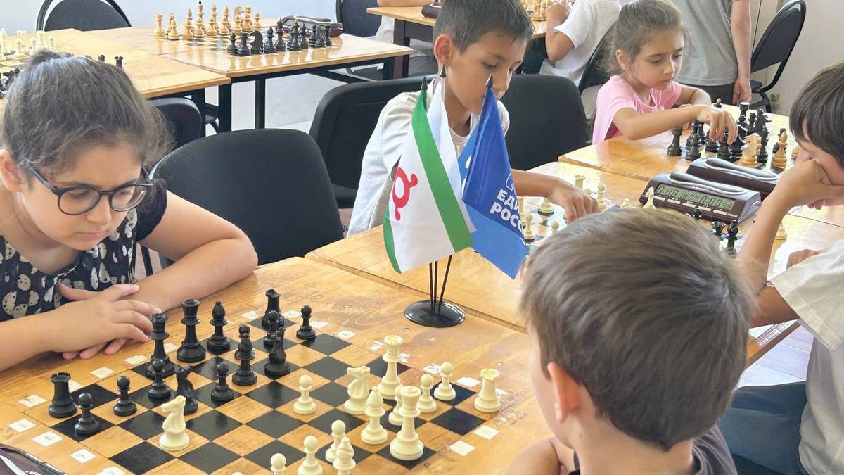 Новости Ингушетии: В с.п. Нестеровское Ингушетии прошел детский шахматный турнир