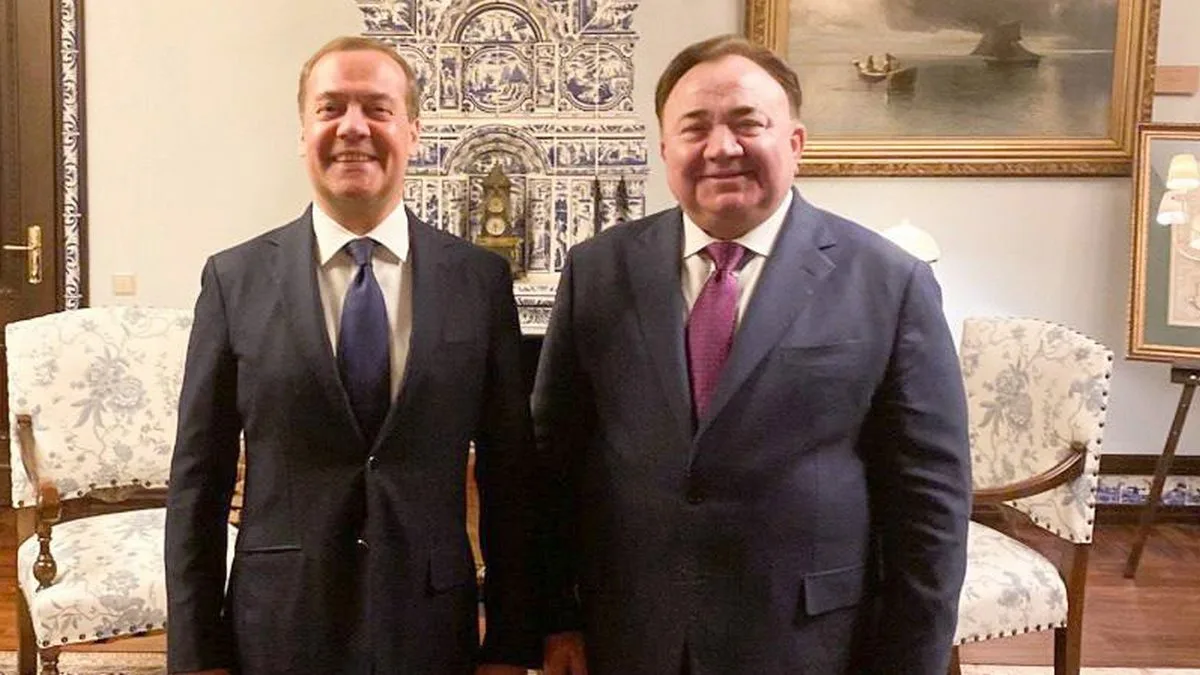 Новости Ингушетии: Глава Ингушетии Махмуд-Али Калиматов встретился с Дмитрием Медведевым