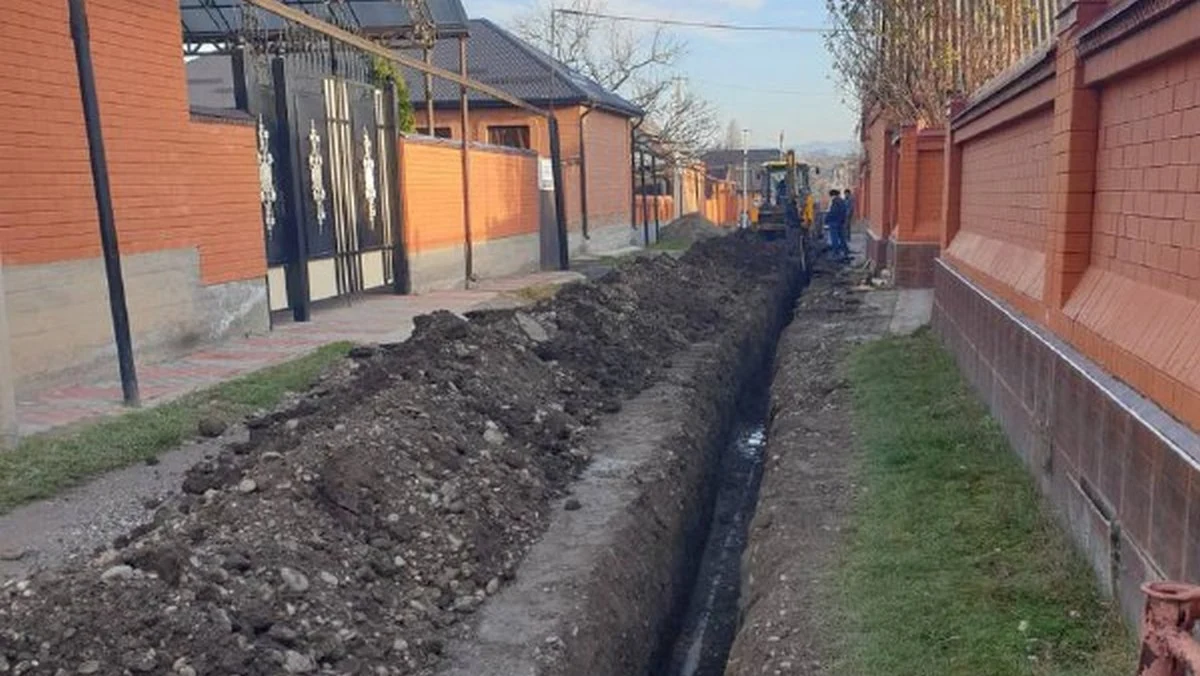 Новости Ингушетии: В Назрани  заменили ветхие водопроводные трубы