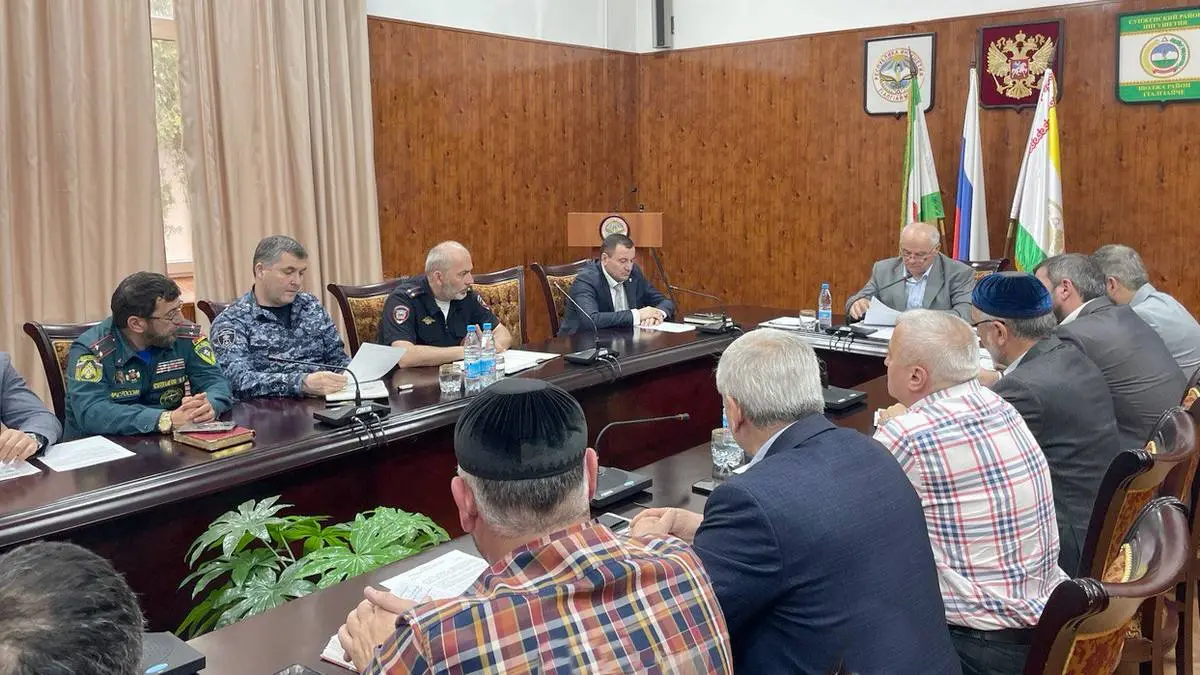 Новости Ингушетии: В Сунженском районе Ингушетии обсудили противодействие идеологии терроризма