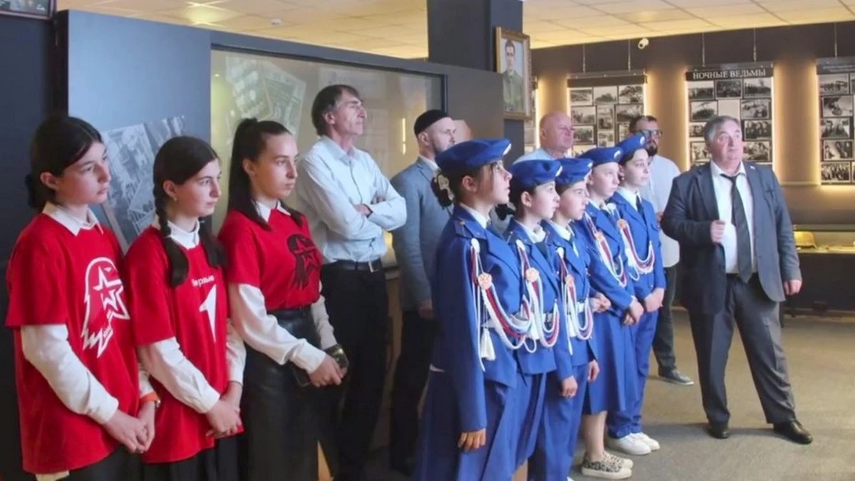 Новости Ингушетии: Школьники Ингушетии в «Ночь музеев» посетили Малгобекский музей-мемориал