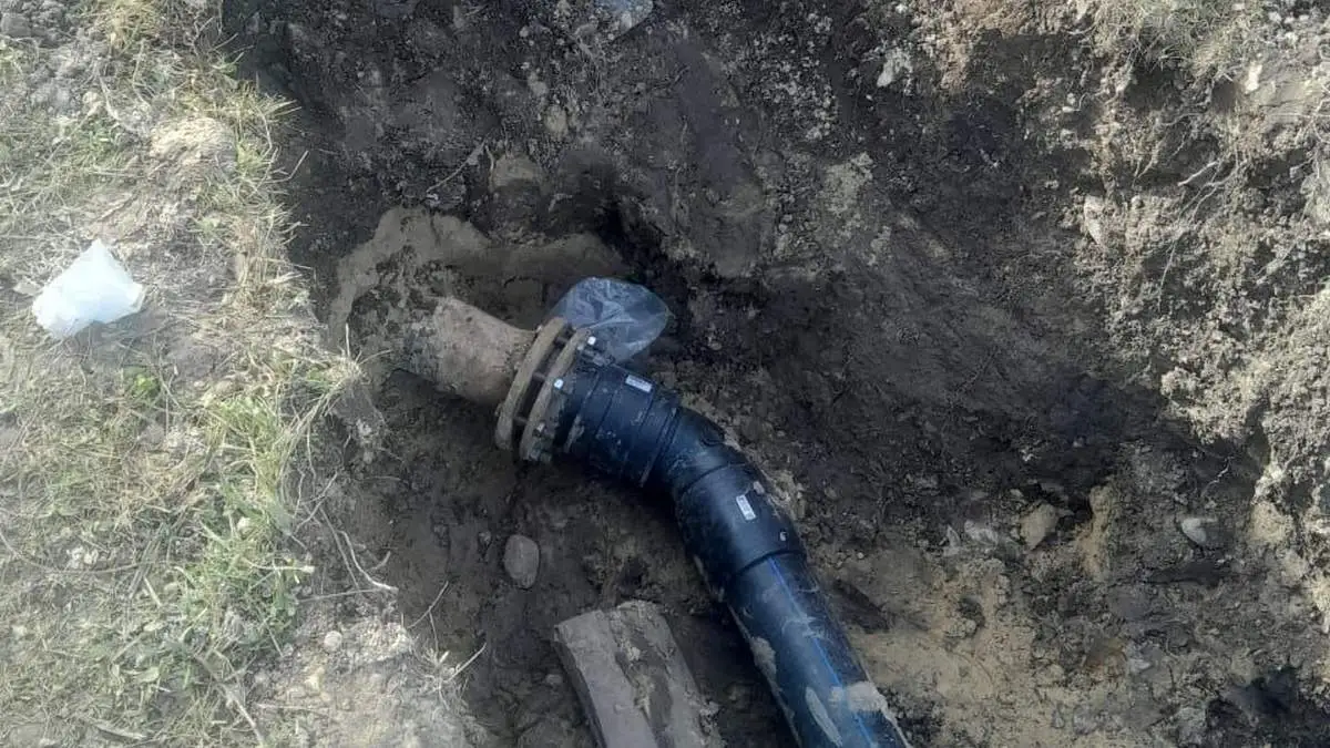 Новости Ингушетии: В Галашки Ингушетии быстро устранили прорыв водопровода