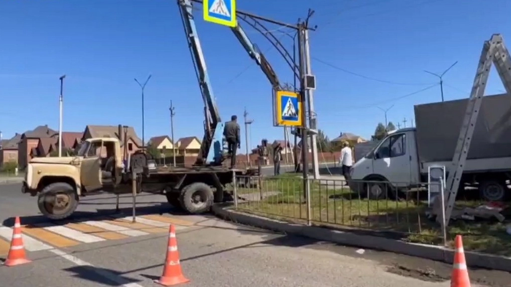 Новости Ингушетии: На улицах столицы Ингушетии установили светофоры нового образца