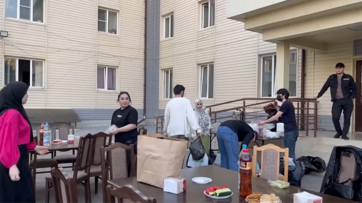 Новости Ингушетии: Студенты Ингушетии провели благотворительную акцию «Шатер Рамадана»