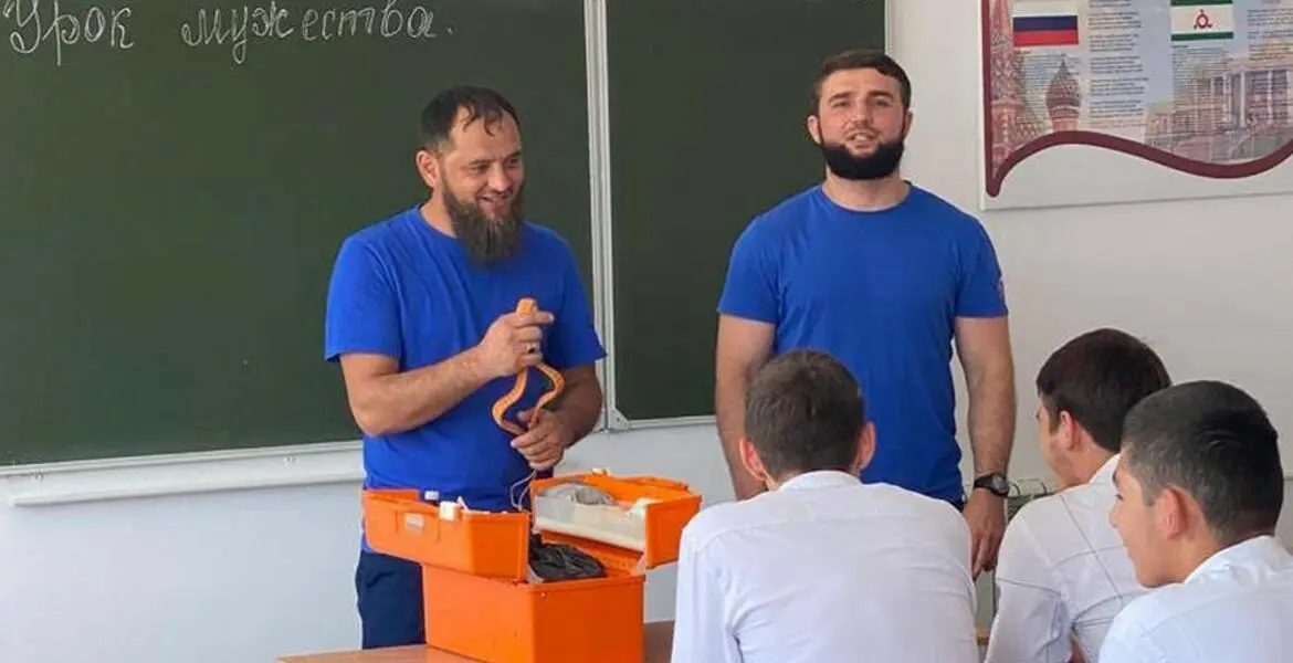 Новости Ингушетии: Учебный период в Ингушетии начался с открытых уроков ОБЖ