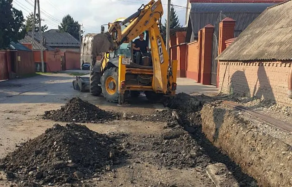 Новости Ингушетии: В Назрани Ингушетии обустраивается ливневая канализация