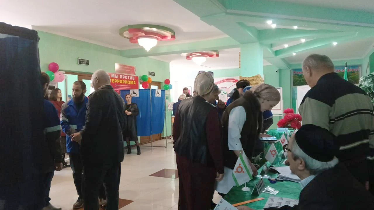 Новости Ингушетии: Жители Джейрахского района Ингушетии активно идут на выборы Президента РФ