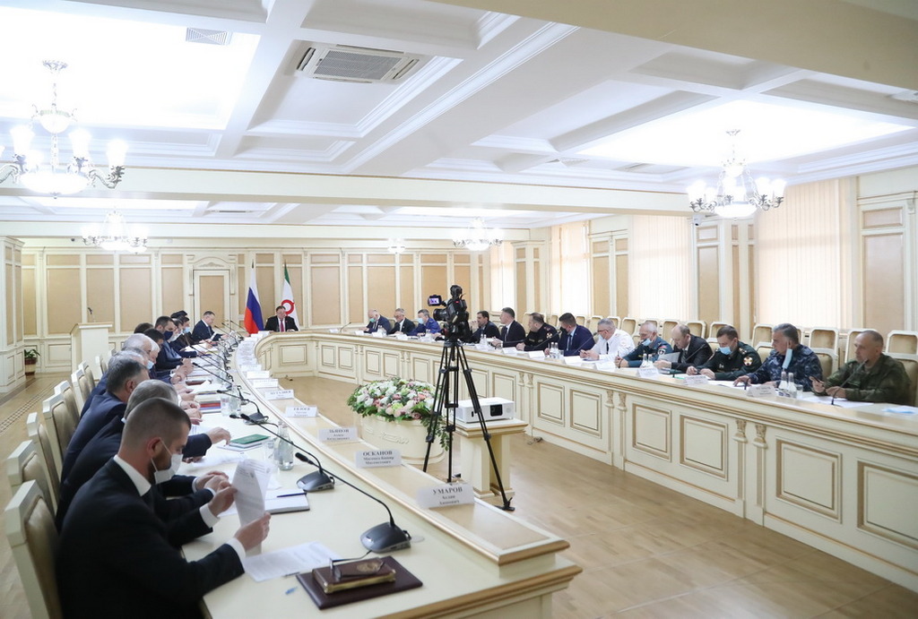 Новости Ингушетии: Заседание Антитеррористической комиссии Ингушетии состоялось в Магасе