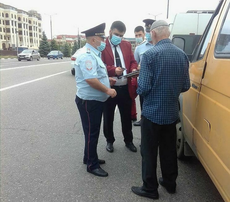 Новости Ингушетии: Соблюдения масочного режима проверяют в Ингушетии