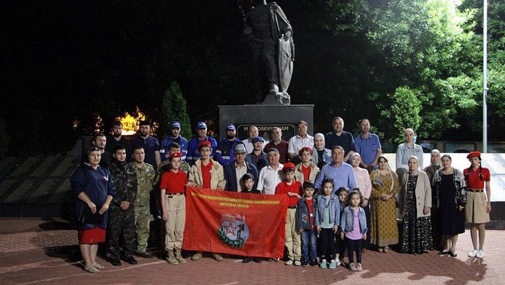 Новости Ингушетии: Малгобек присоединился к акции «Вечный огонь в нашем сердце»