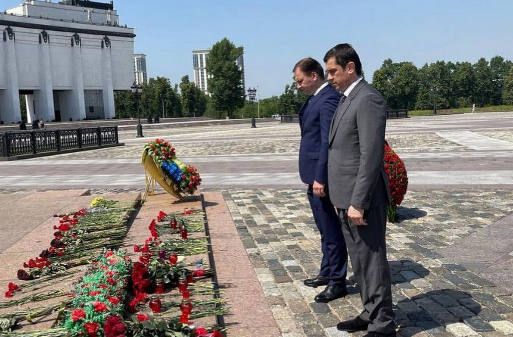 Новости Ингушетии: Представители Ингушетии возложили цветы на Поклонной горе