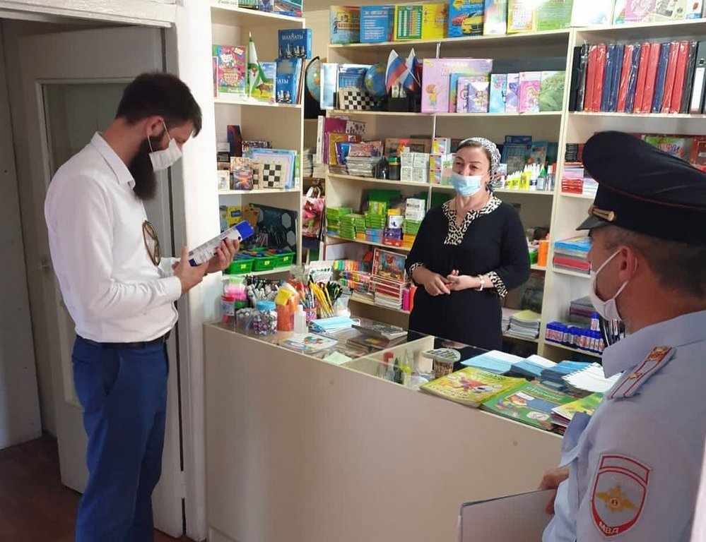 Новости Ингушетии: В Малгобеке проверяют соблюдение требований санитарно-противоэпидемического режима