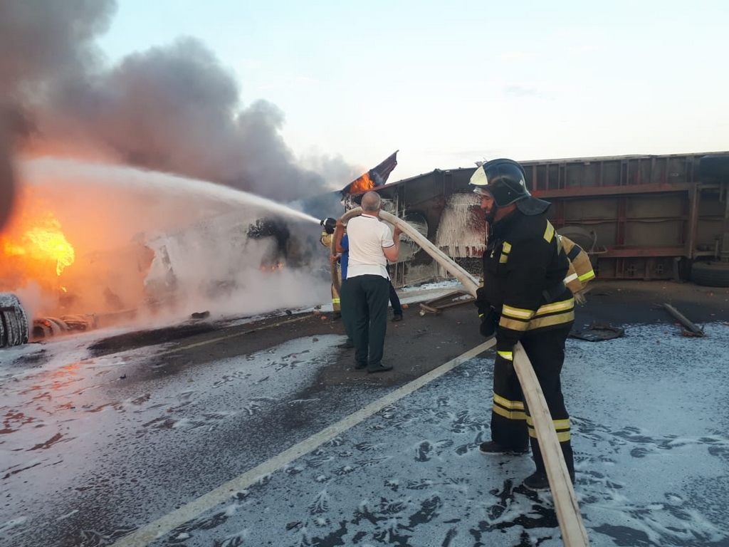 Новости Ингушетии: Прокуратура Ингушетии взяла на контроль страшное ДТП с двумя грузовыми автомобилями