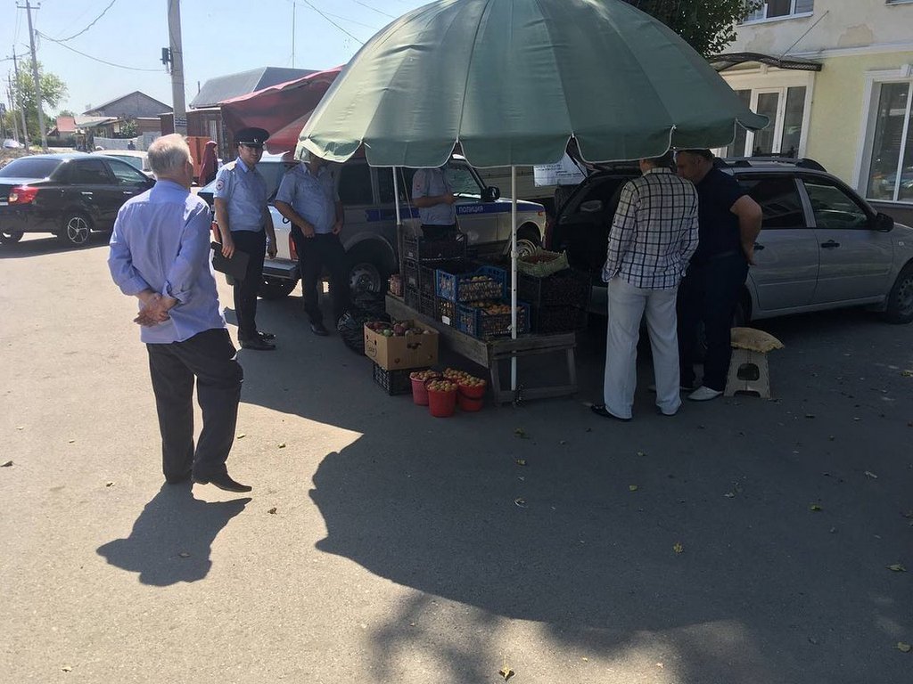 Новости Ингушетии: В Малгобеке продолжают бороться с несанкционированной торговлей
