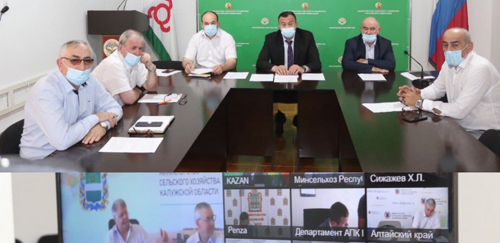 Новости Ингушетии: Минсельхоз Ингушетии принял участие в заседании оперативного штаба в режиме видеоконференции