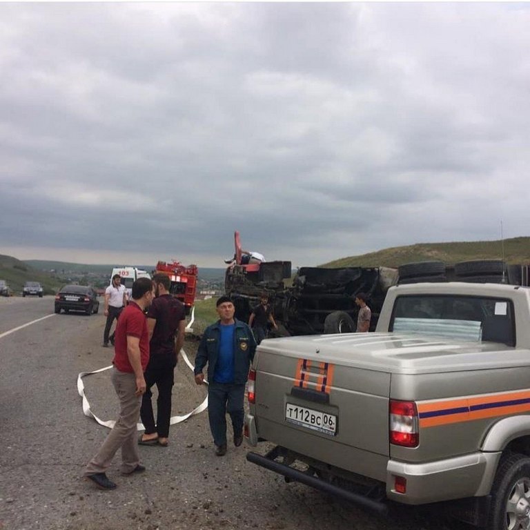 Новости Ингушетии: На дороге Ачалуки — Карабулак произошло дорожно-транспортное происшествие