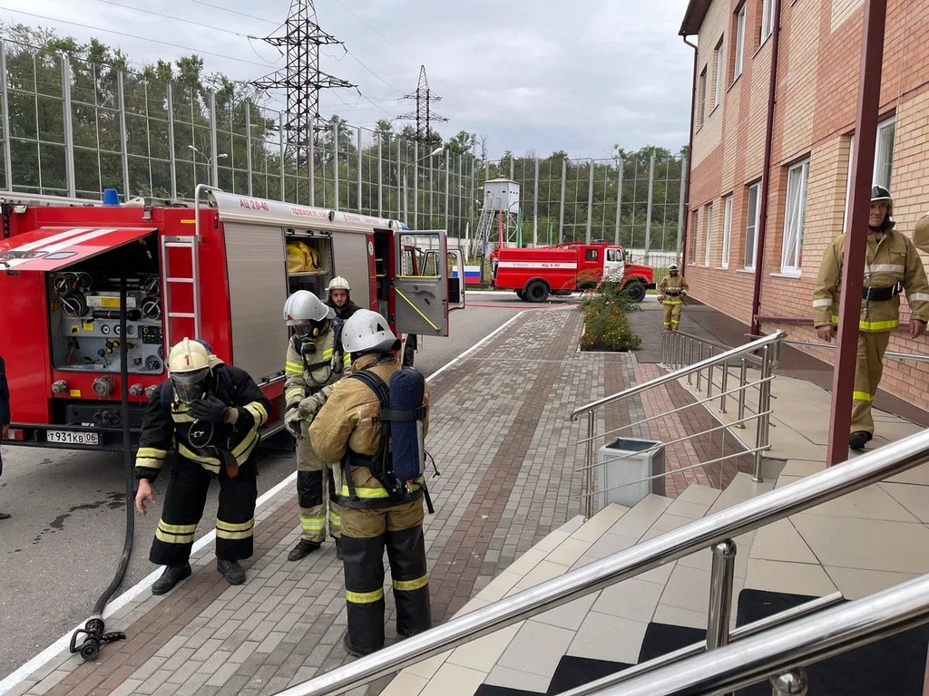 Новости Ингушетии: Росгвардия в Ингушетии приняла участие в совместных пожарно-тактических учениях