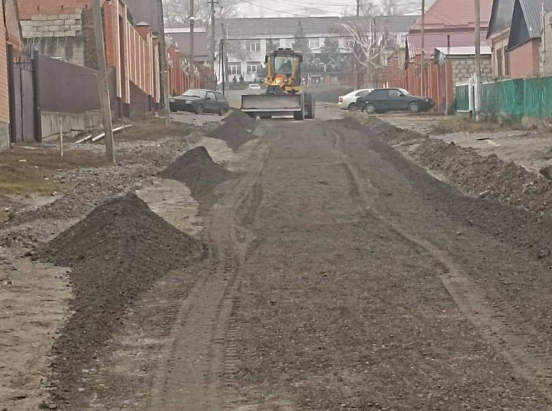 Новости Ингушетии: В Малгобекском районе Ингушетии благоустраивают еще одну сельскую улицу