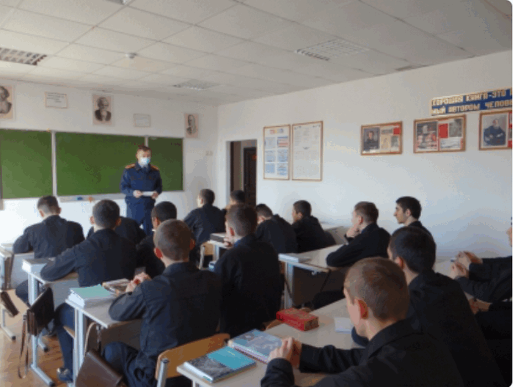 Новости Ингушетии: В Ингушетии сотрудники Следственного управления рассказали кадетам, как преодолевать конфликтные ситуации