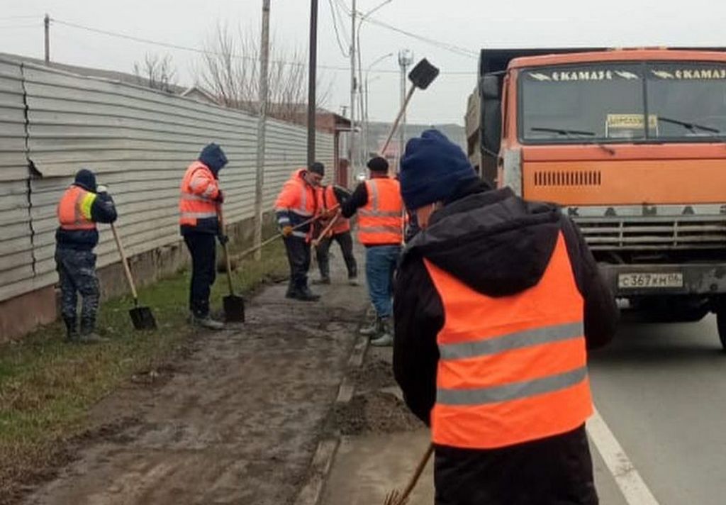 Новости Ингушетии: Автодорожники Ингушетии работают не покладая рук